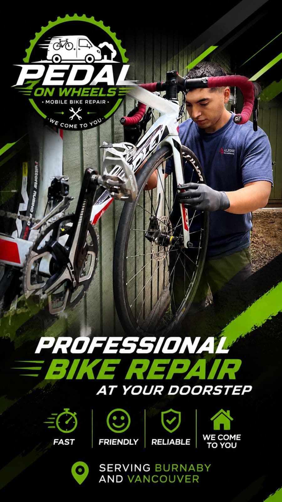 Pedal on Wheels — Mobile Bike Repair